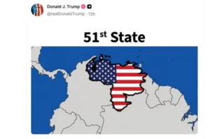 Donald Trump durante un acto de campaña en Estados Unidos
