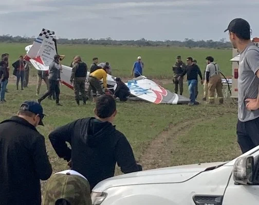 Chaco una avioneta se estrell en la apertura de un evento rural