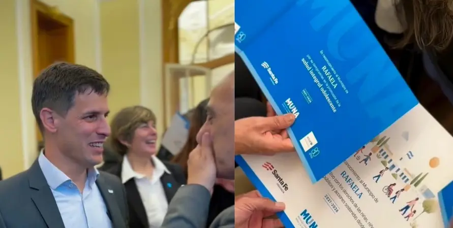 UNICEF distinguió a Rafaela por sus políticas para la niñez