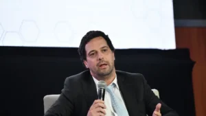 Pablo Lavigne en un acto oficial